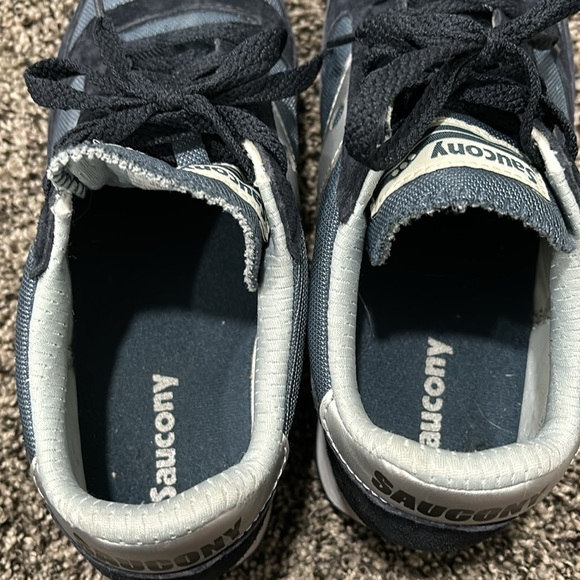 Saucony navy blue unisex athletic shoes - Picture 6 of 7